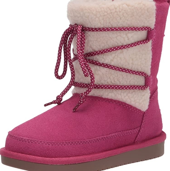 💗UGG Koolaburra by UGG Unisex-Child Michon Short Fashion Boot Size Big 5 - Picture 3 of 13
